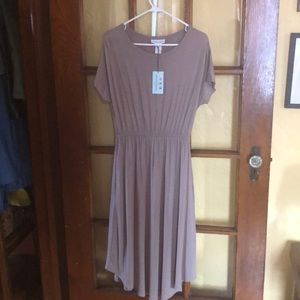 Soft cotton midi-dress NWT